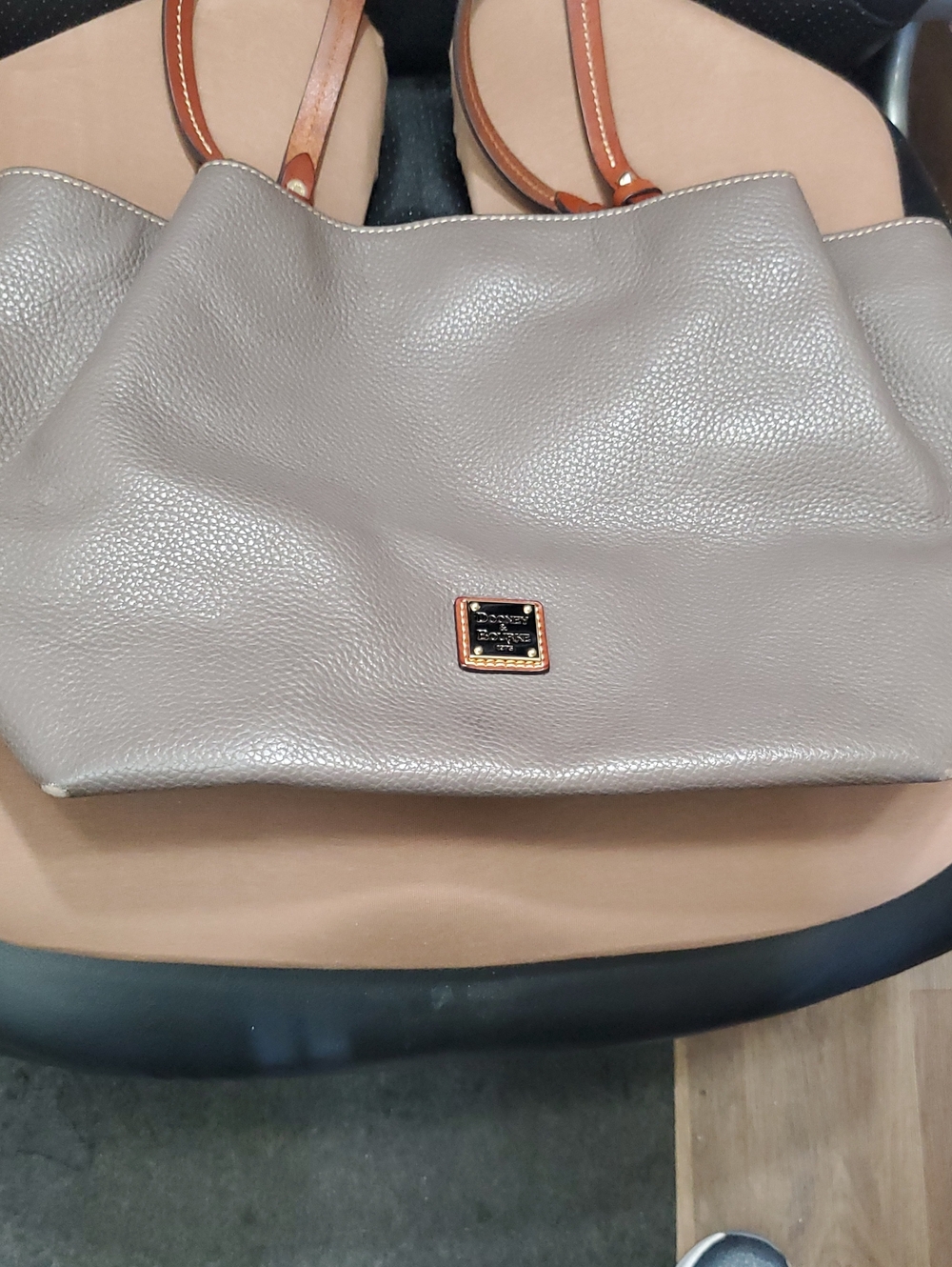 Dooney Pebble Flynn Tote